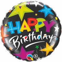 B'day Black Balloon image