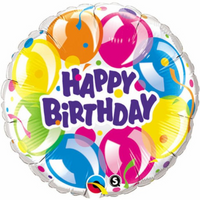 B'day Colourful Balloon image