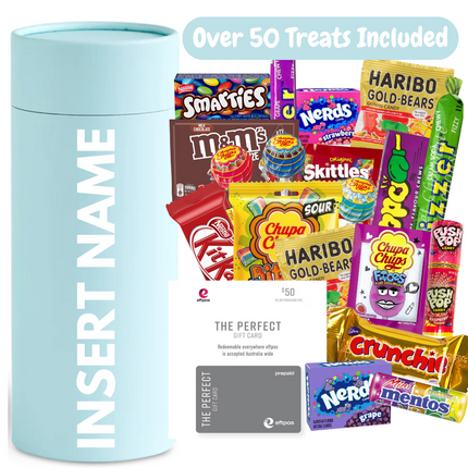 Celebration Gift Pack with $50 Eftpos Card (Personalised)