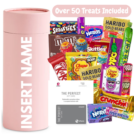 Celebration Gift Pack with $50 Eftpos Card (Personalised)